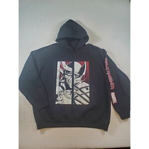 Marvel Iron Maiden Wolverine Senjustsu Hoodie XL
